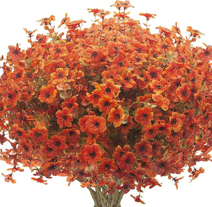 🔥LAST DAY 50% OFF🔥 Artificial Fall Flowers Outdoor ，UV Resistant