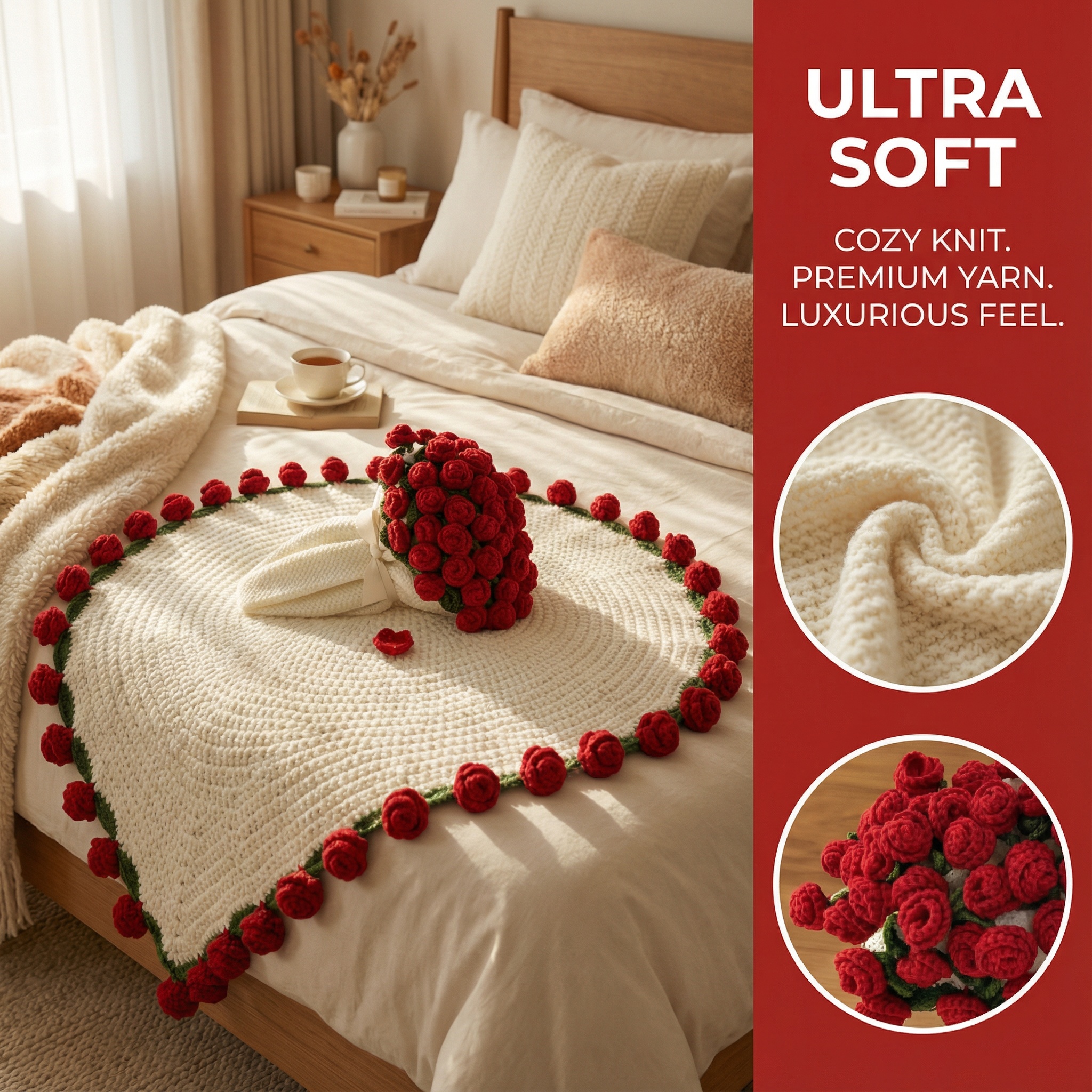 Flower Bouquet Blanket