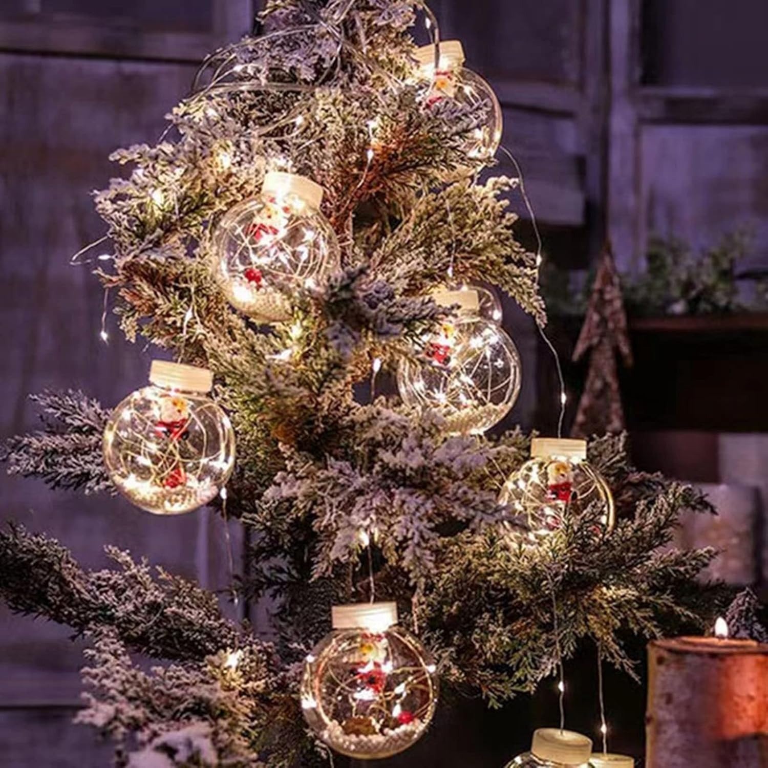 🎄Early Christmas Sale🔥10 LED Christmas tree wish ball lights