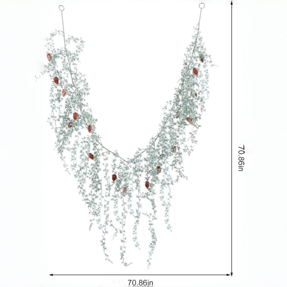 🎄2025 Christmas On Sale🌿Artificial Dangling Vines Glow Garlands
