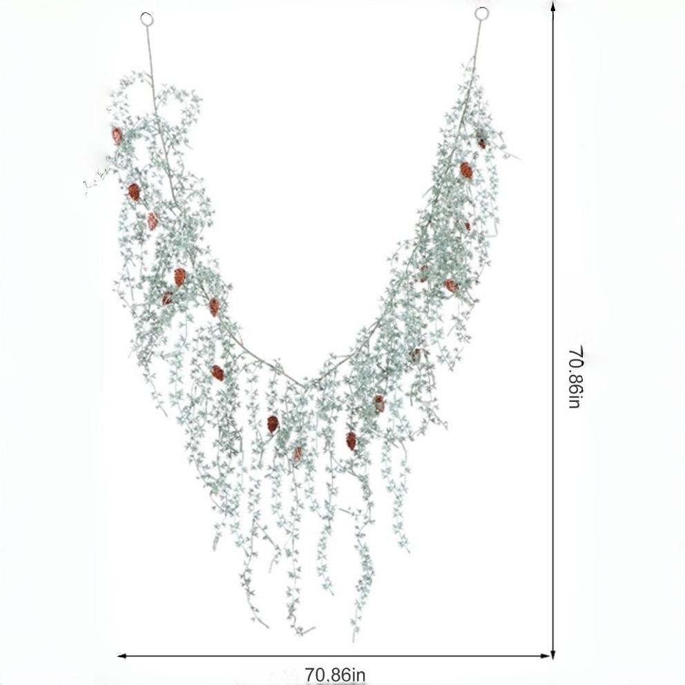 🎄2025 Christmas On Sale🌿Artificial Dangling Vines Glow Garlands