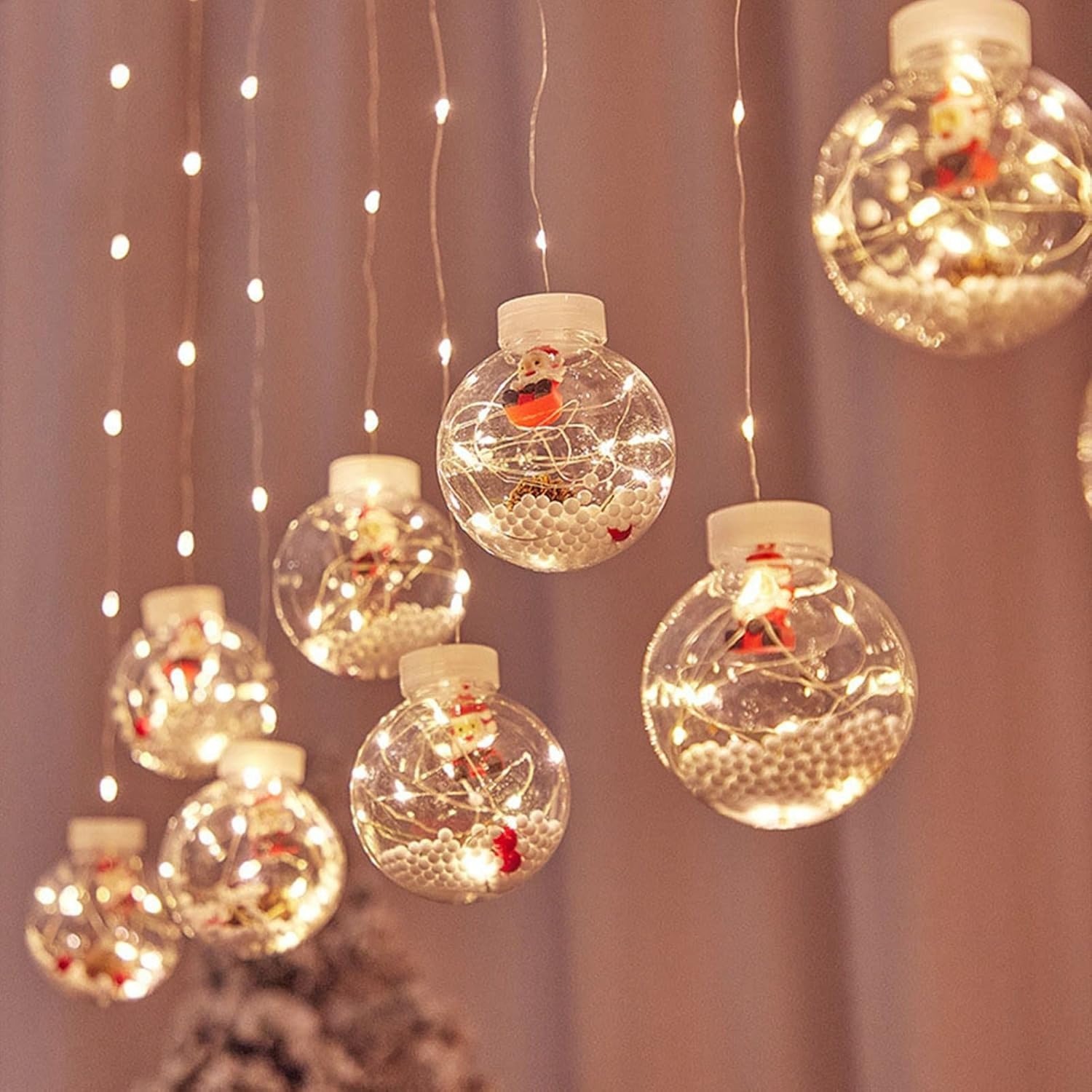 🎄Early Christmas Sale🔥10 LED Christmas tree wish ball lights