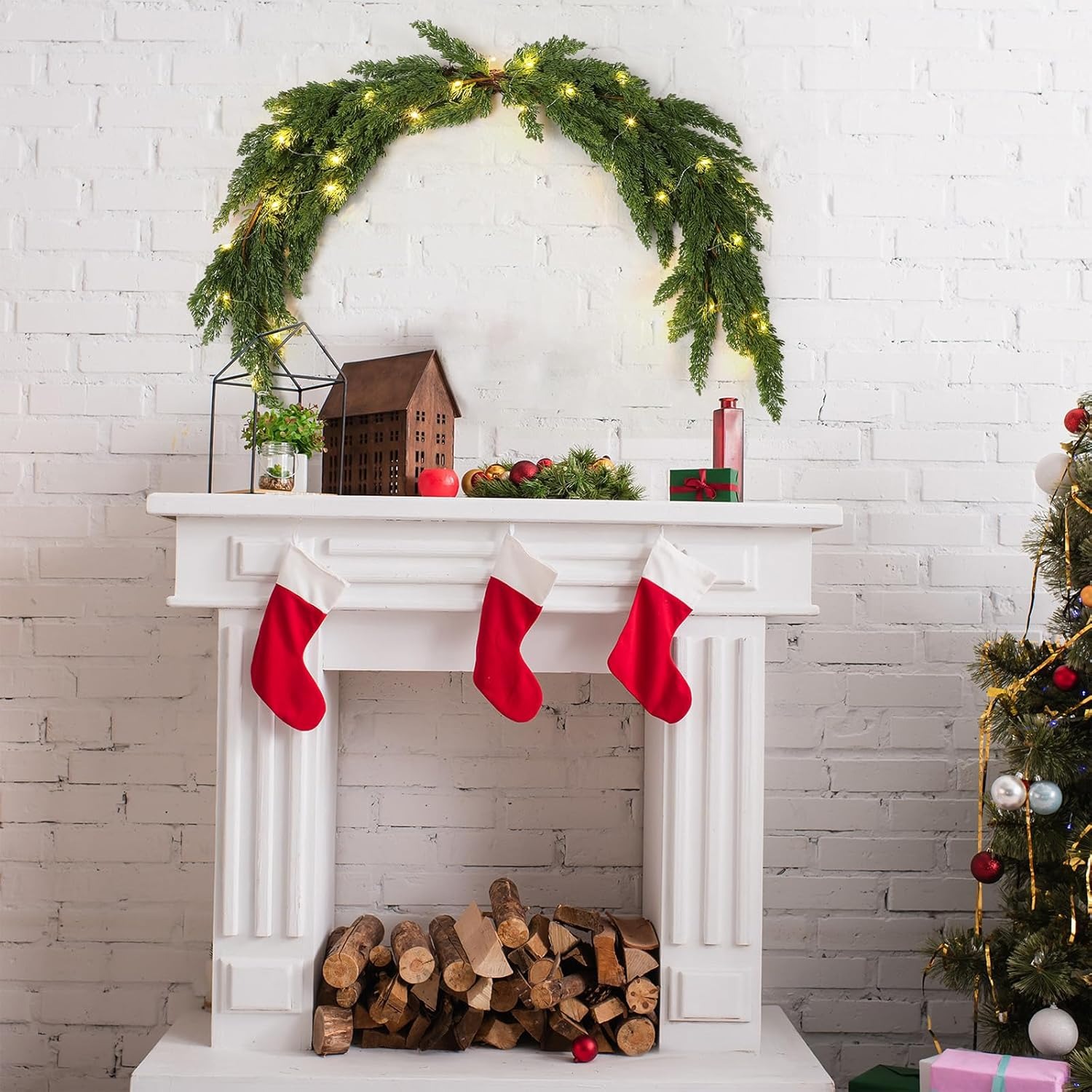 🎄2025 Christmas On Sale✨Christmas 47'' Real Touch Artificial Cedar