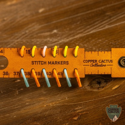 The Stitch Wrap ,7-in-1 Leather Measuring Tool