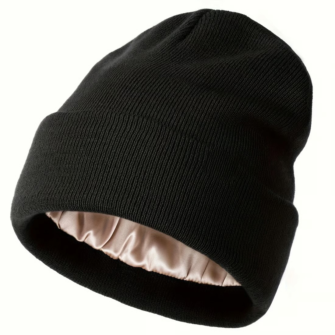 🔥LAST DAY 50% OFF🔥 Satin Lined Beanie