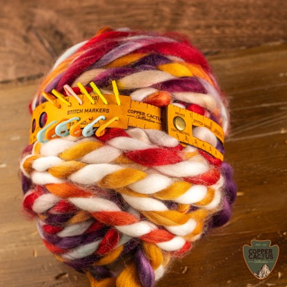 The Stitch Wrap ,7-in-1 Leather Measuring Tool