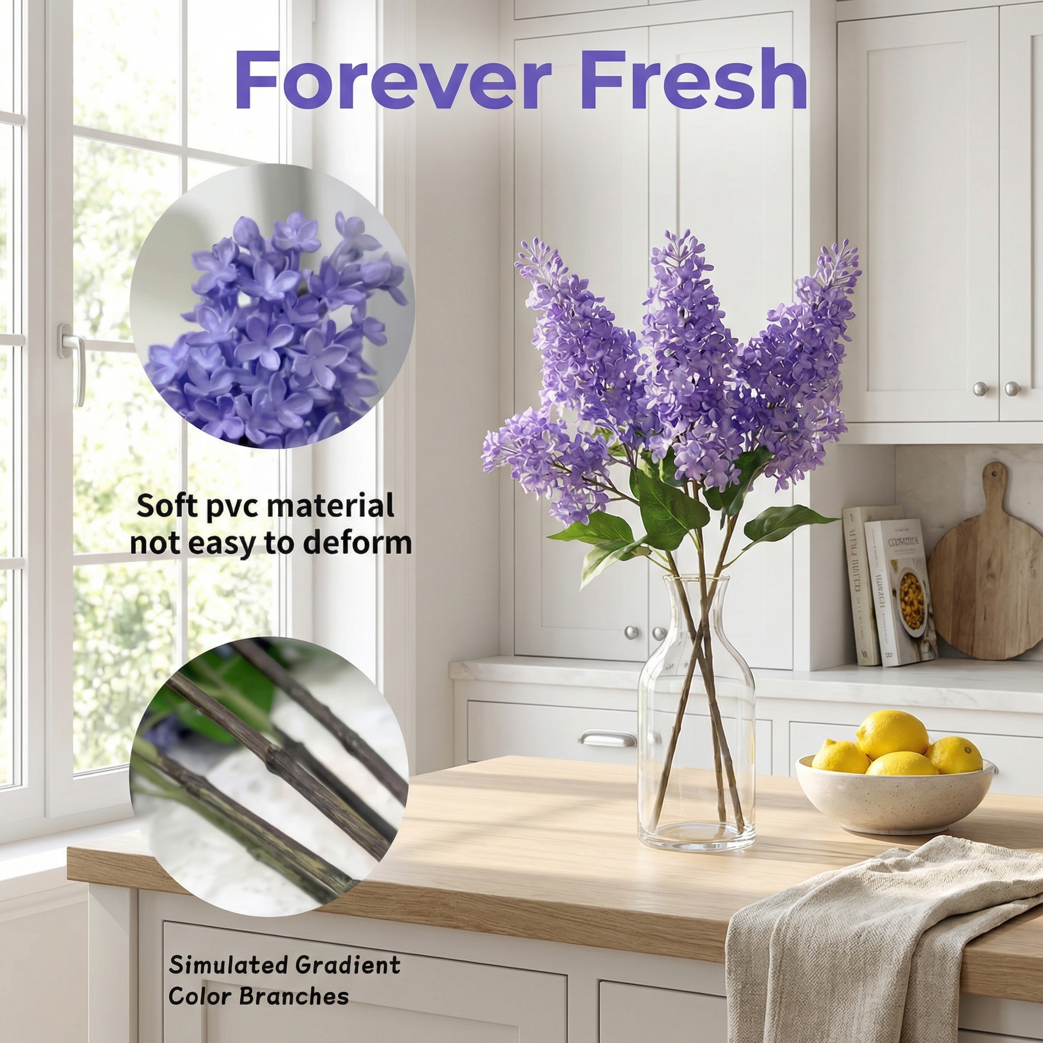 Artificial Lilac Flowers