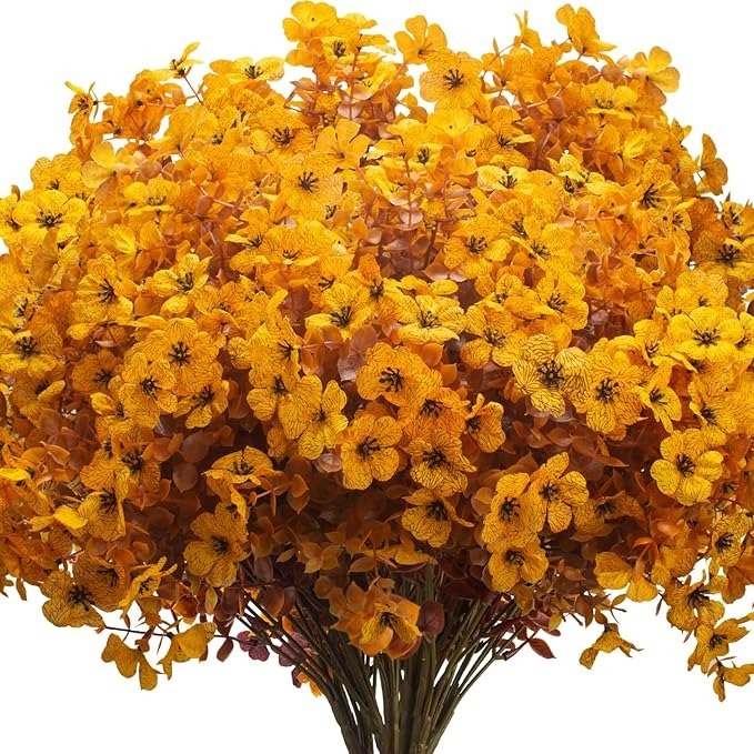 🔥LAST DAY 50% OFF🔥 Artificial Fall Flowers Outdoor ，UV Resistant