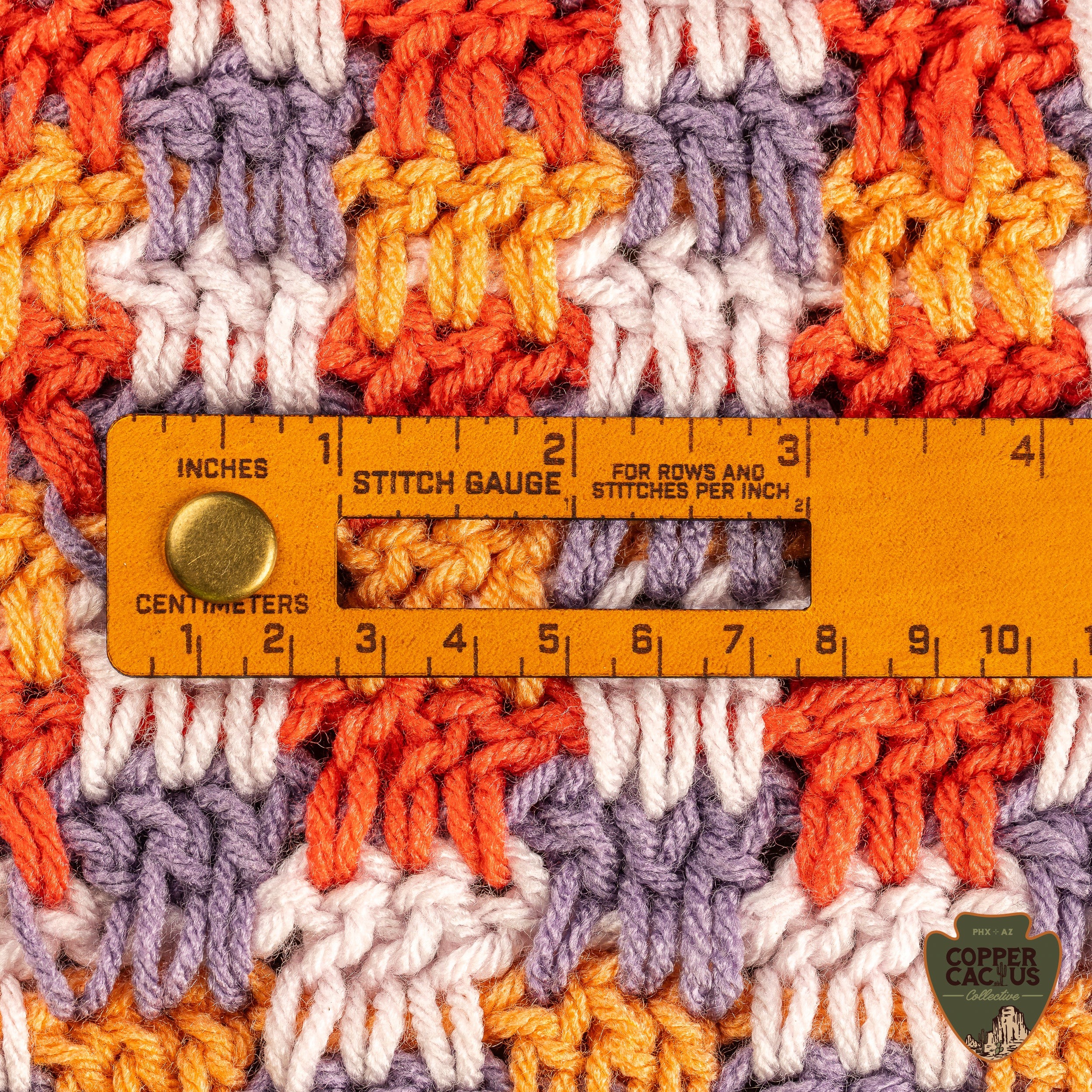 The Stitch Wrap ,7-in-1 Leather Measuring Tool