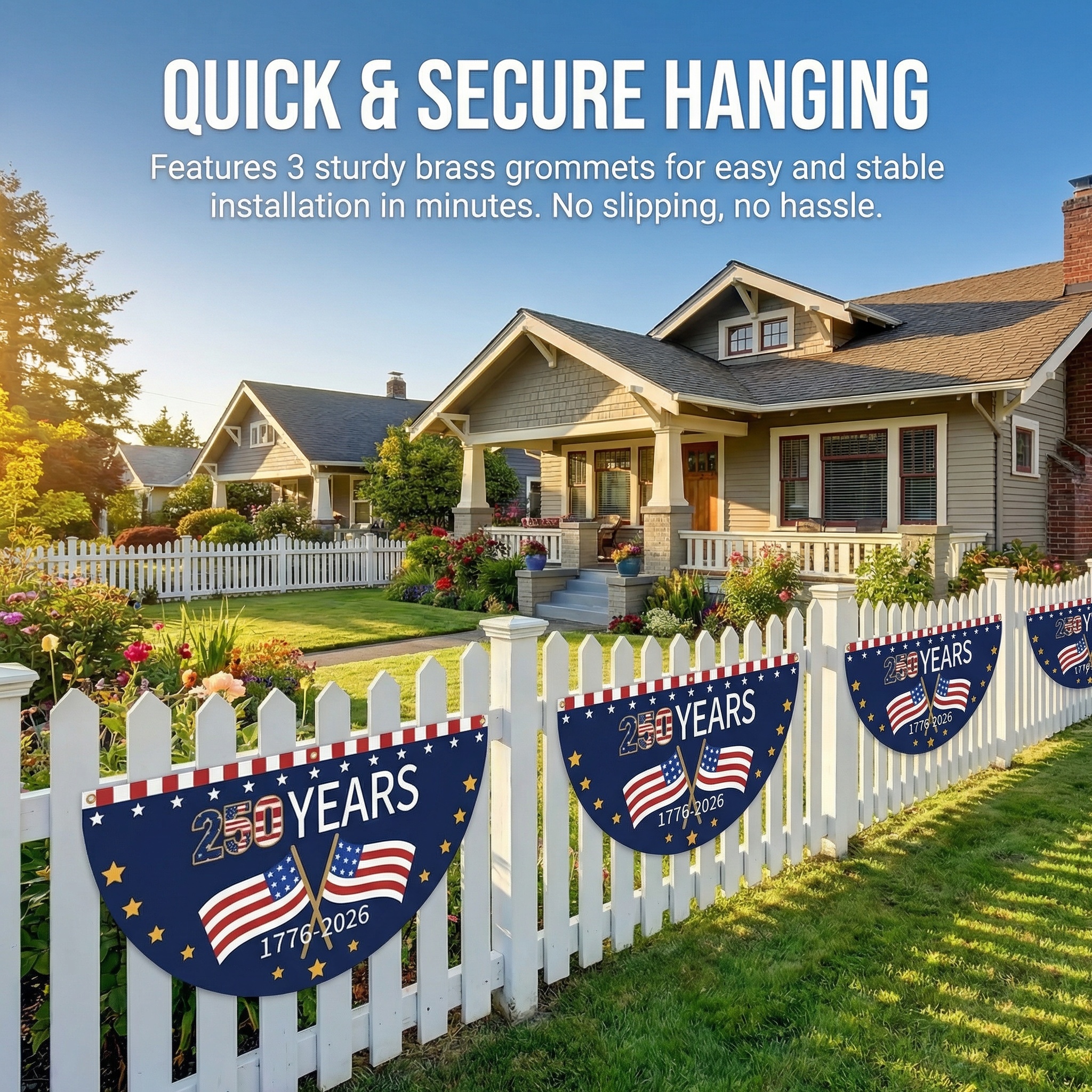 American Bunting Flags Outdoor