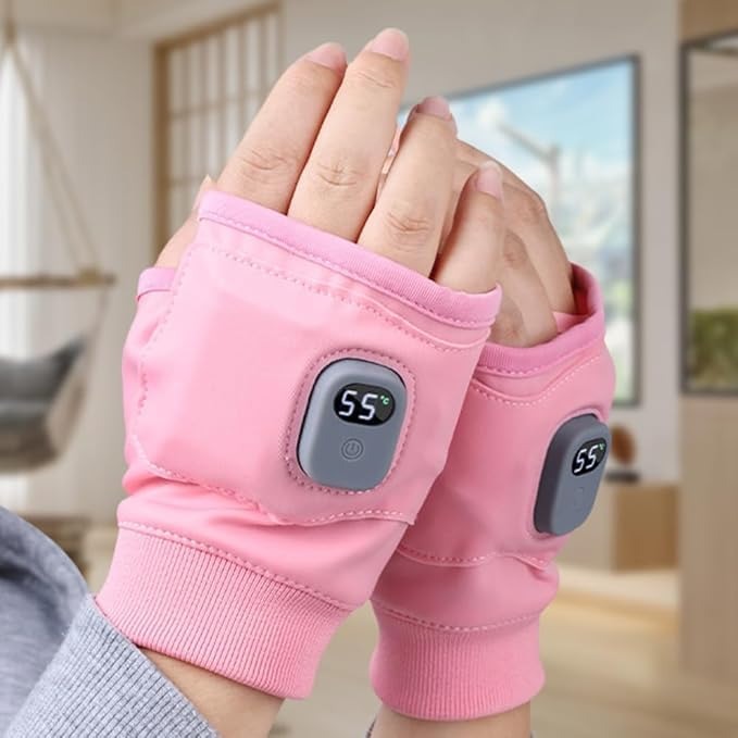 🎄2025 Christmas On SaleSmart Thermostatic Electric Heated Fingerless Gloves