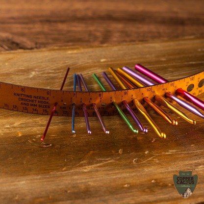 The Stitch Wrap ,7-in-1 Leather Measuring Tool