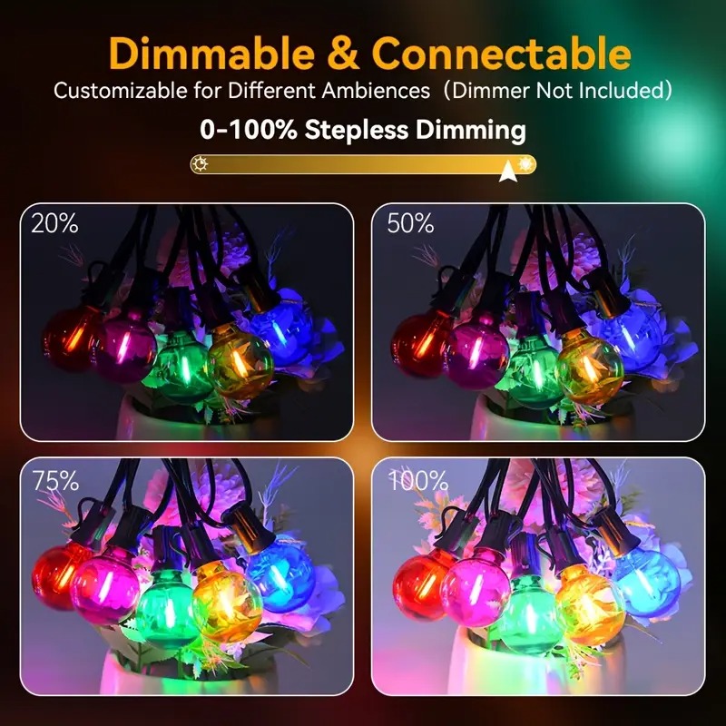 🎄Early Christmas Sale🔥Christmas Lights Colored String Lights