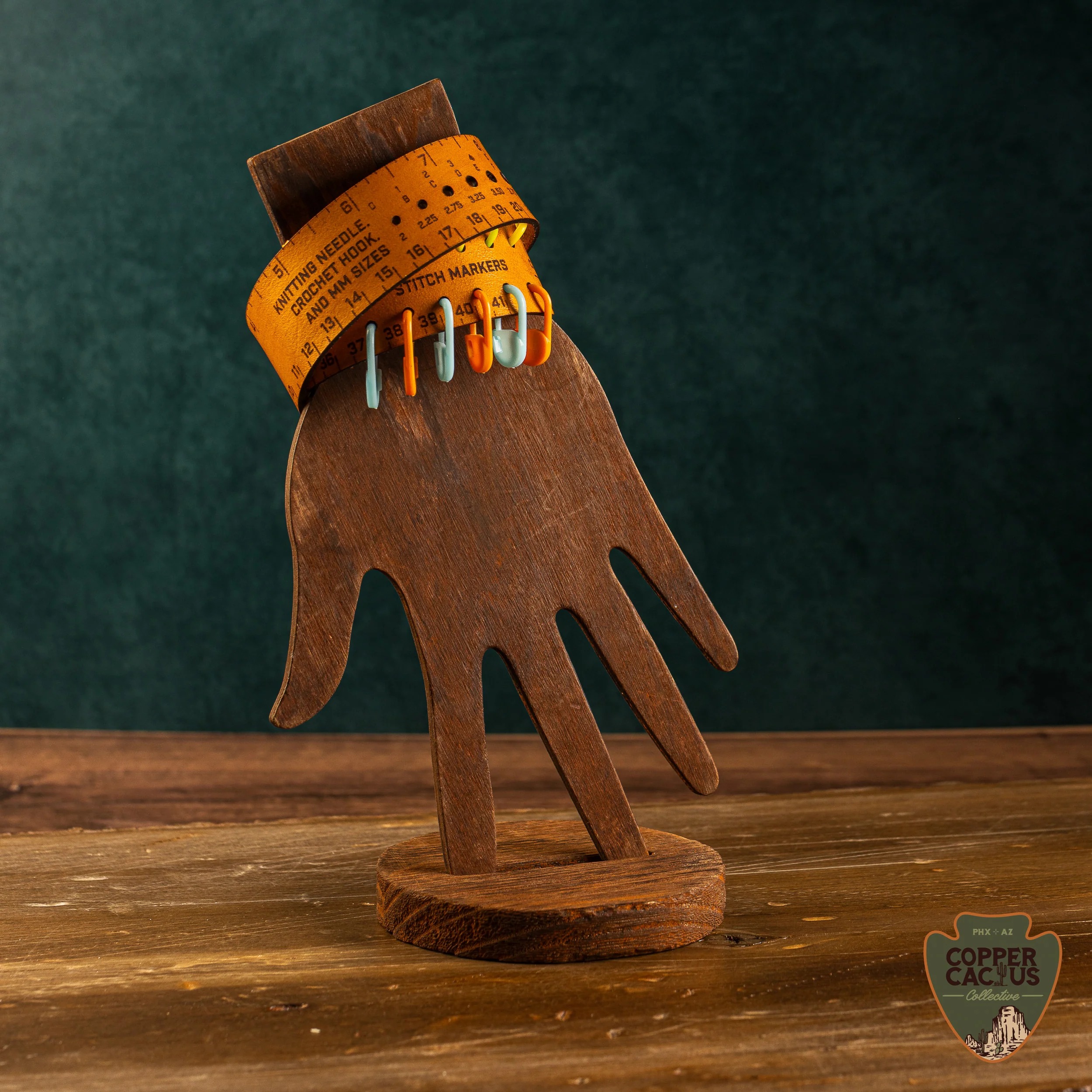 The Stitch Wrap ,7-in-1 Leather Measuring Tool