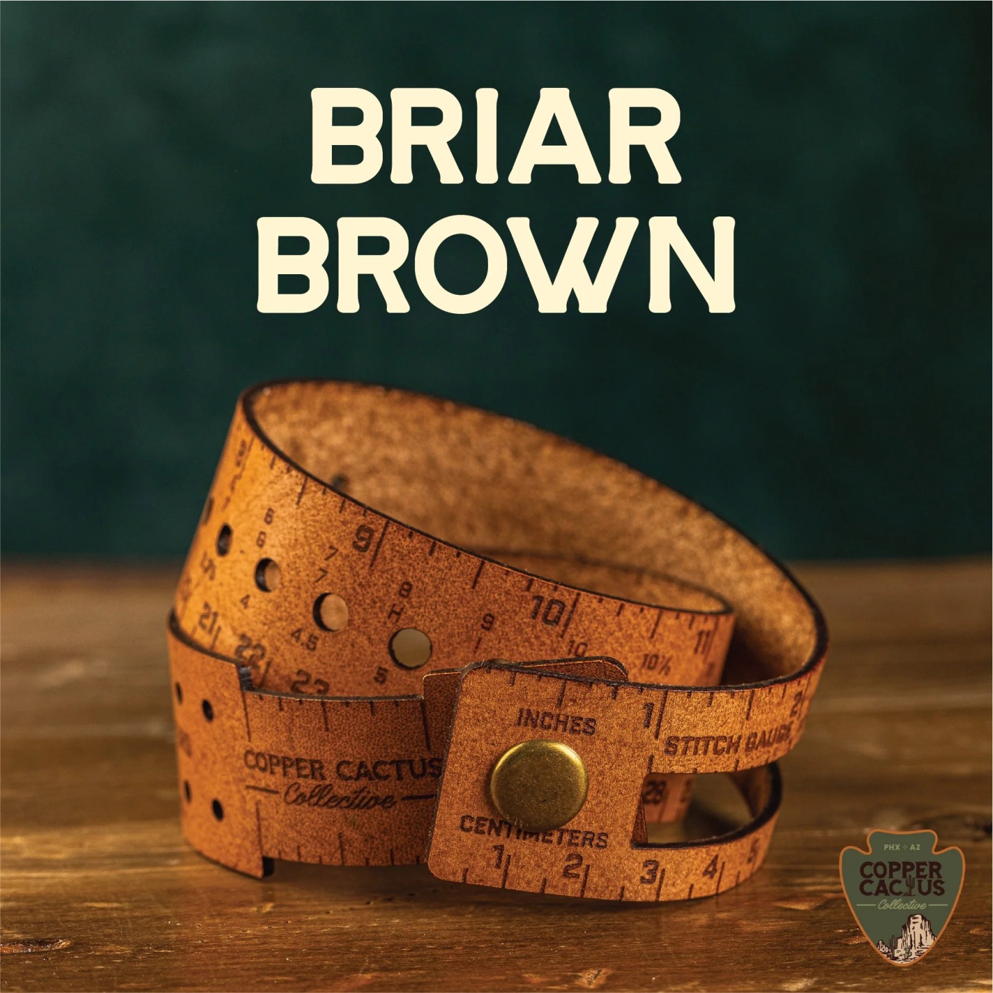 The Stitch Wrap ,7-in-1 Leather Measuring Tool