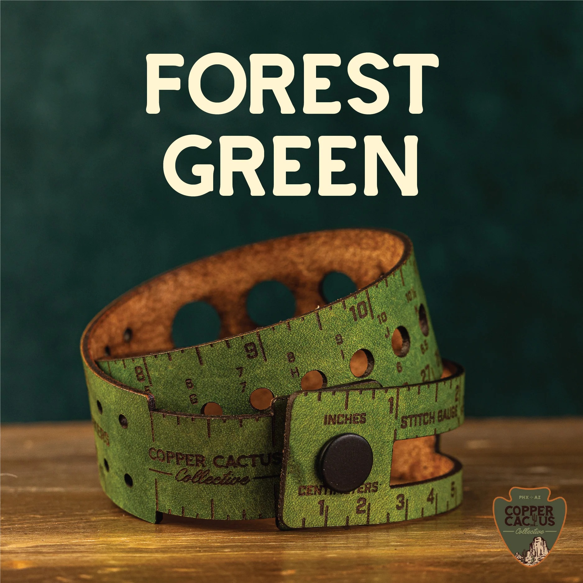 The Stitch Wrap ,7-in-1 Leather Measuring Tool