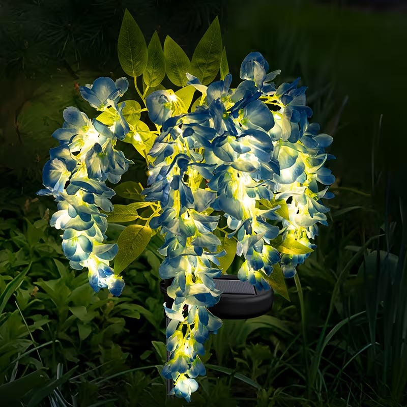Solar LED Outdoor Wisteria Lighting