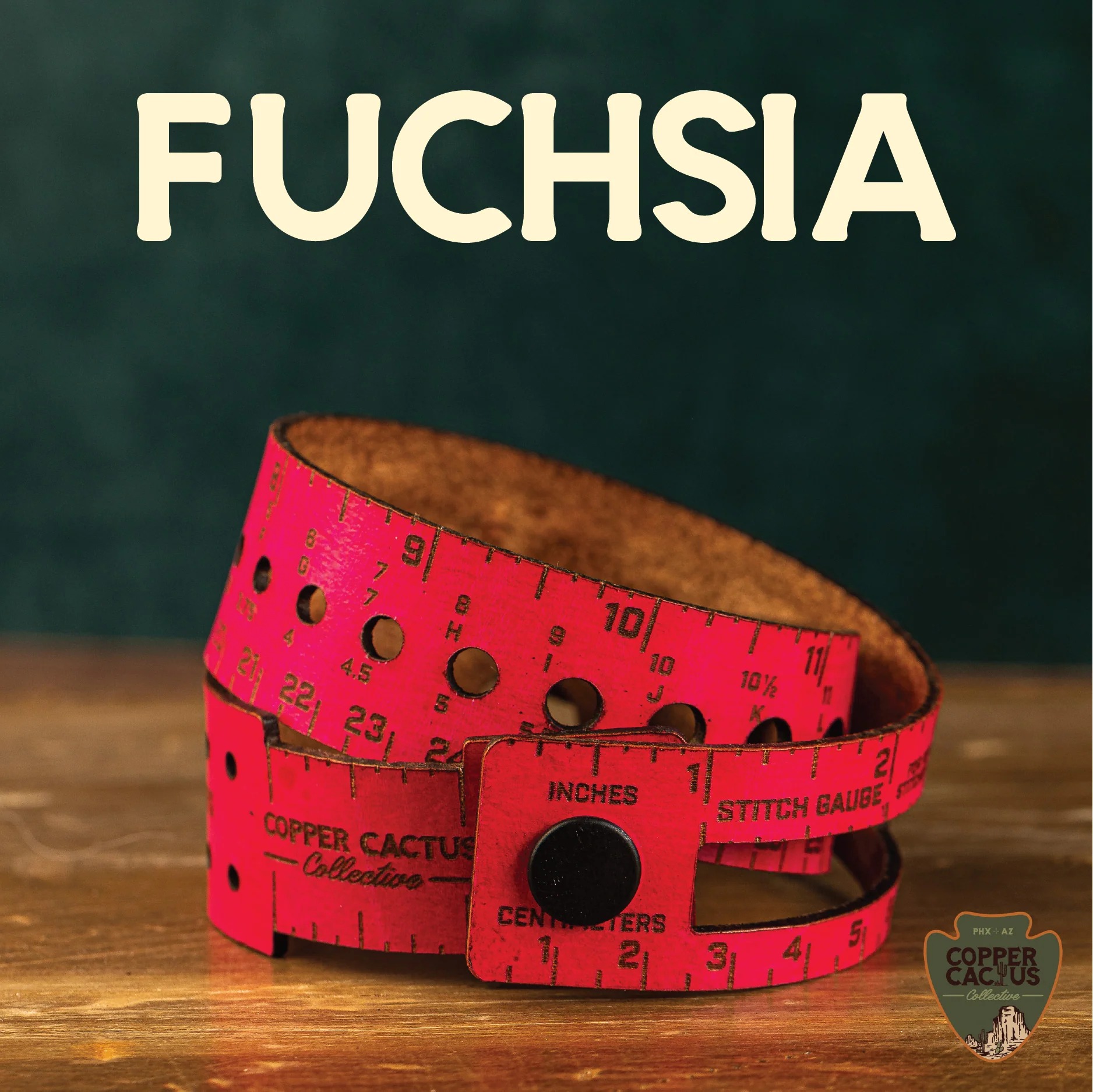 The Stitch Wrap ,7-in-1 Leather Measuring Tool