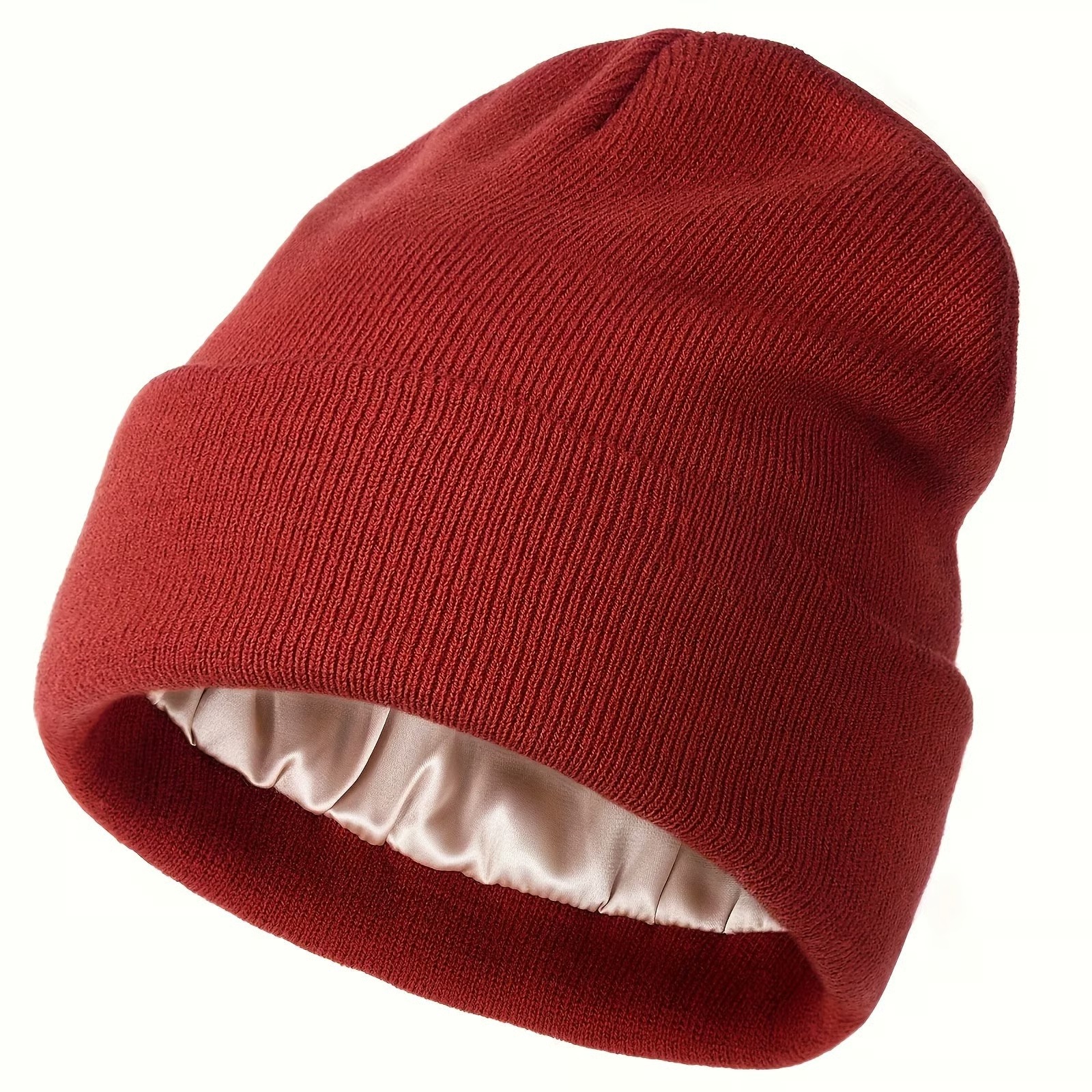 🔥LAST DAY 50% OFF🔥 Satin Lined Beanie