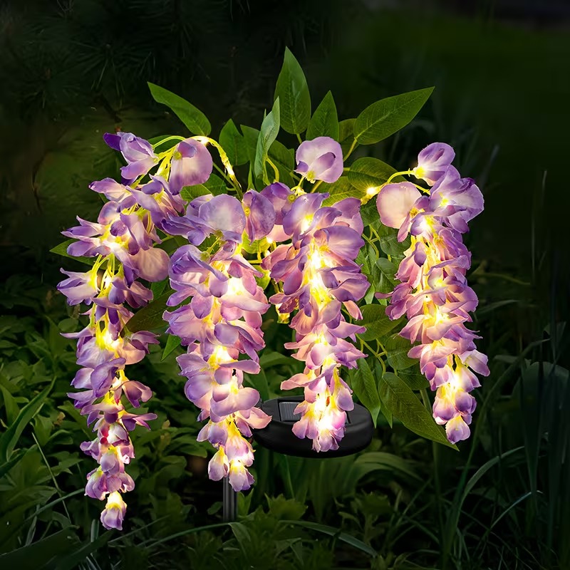 Solar LED Outdoor Wisteria Lighting