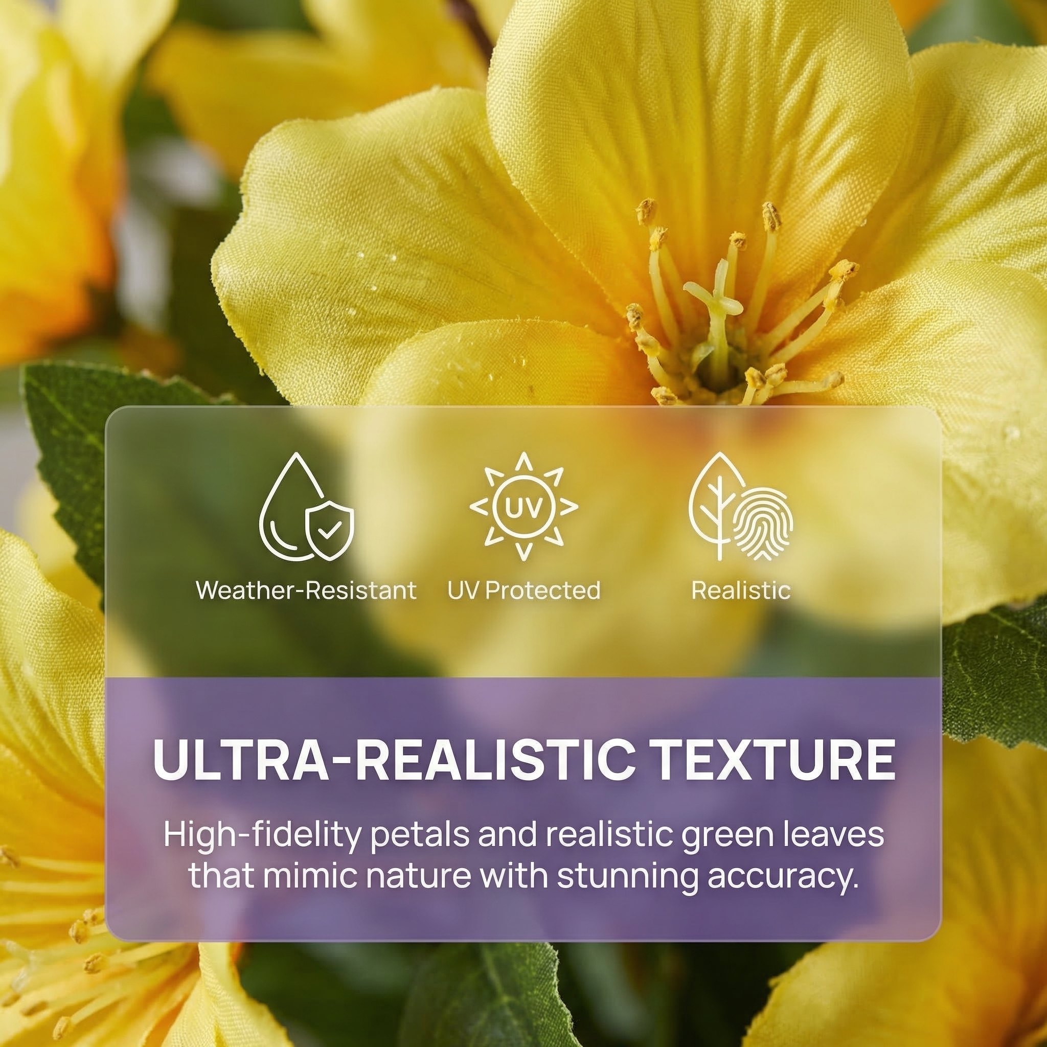 Bring instant spring charm to your space with these beautifully crafted artificial daffodil bouquets. Designed with vibrant colors and delicate petal details, each bundle looks incredibly real—without the need for watering or maintenance.  Whether placed 