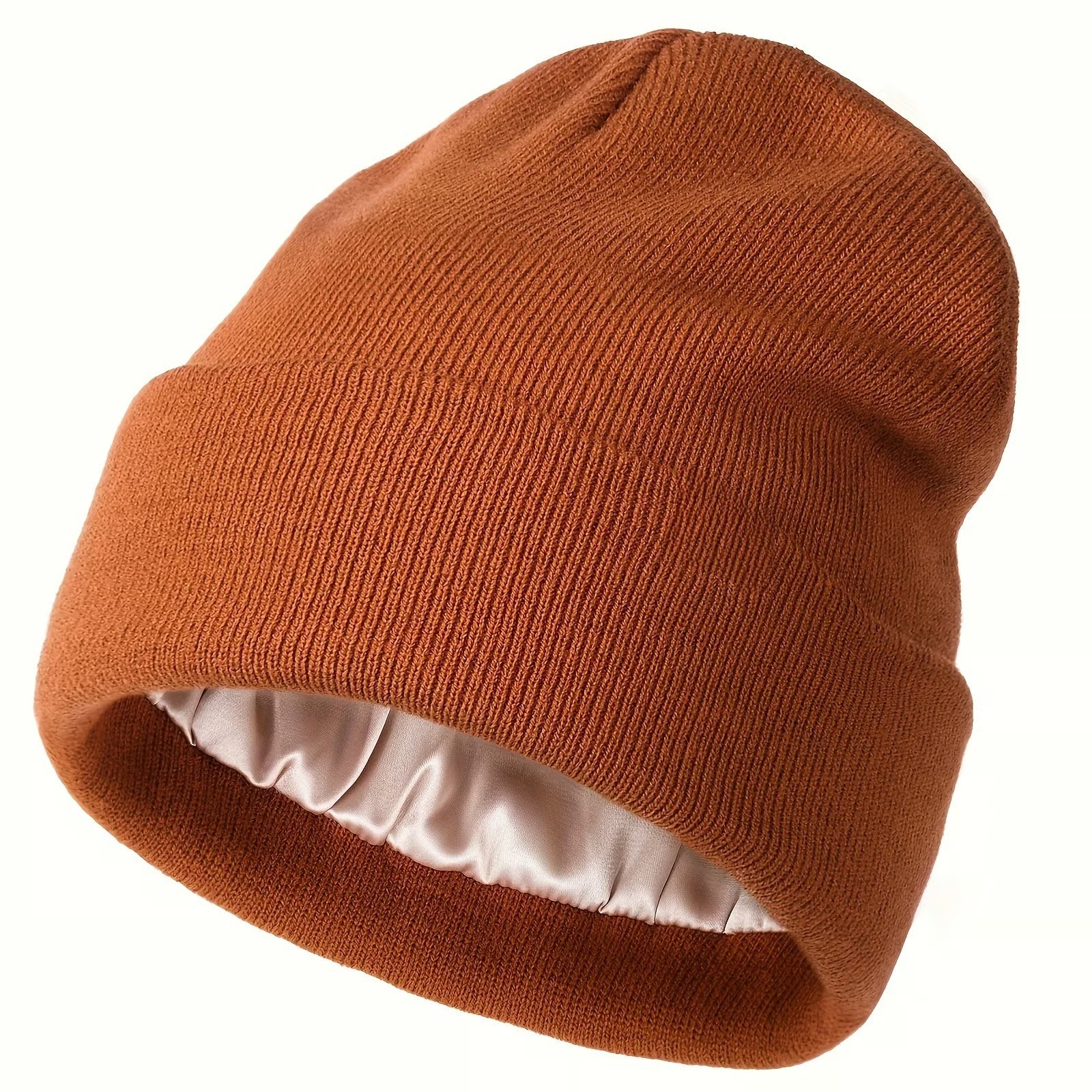 🔥LAST DAY 50% OFF🔥 Satin Lined Beanie