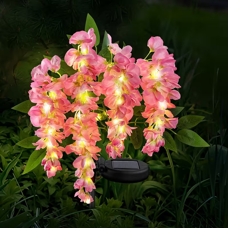 Solar LED Outdoor Wisteria Lighting