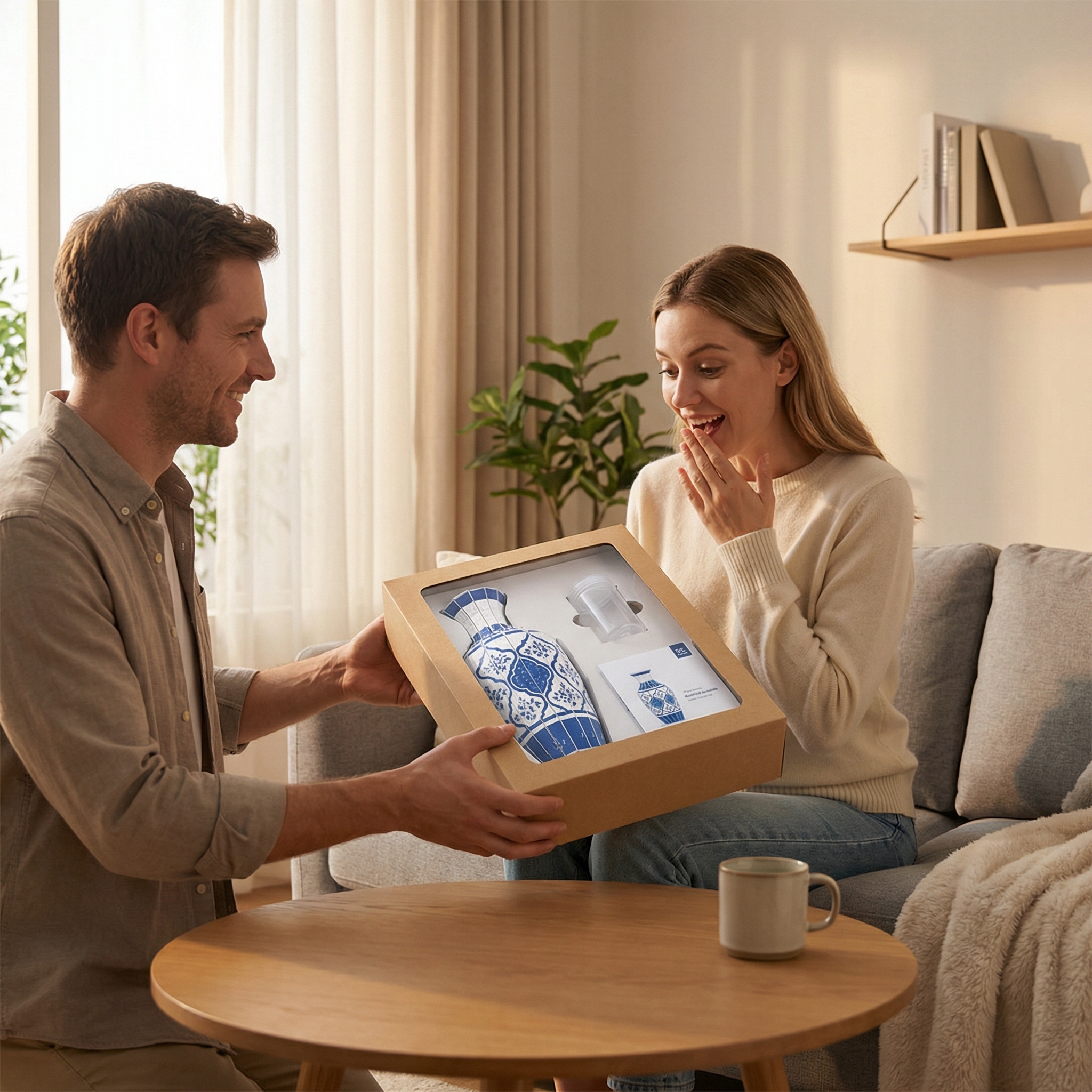 3D Blooming Flowers Puzzle Vase – DIY Decorative Waterproof Vase for Real Flowers