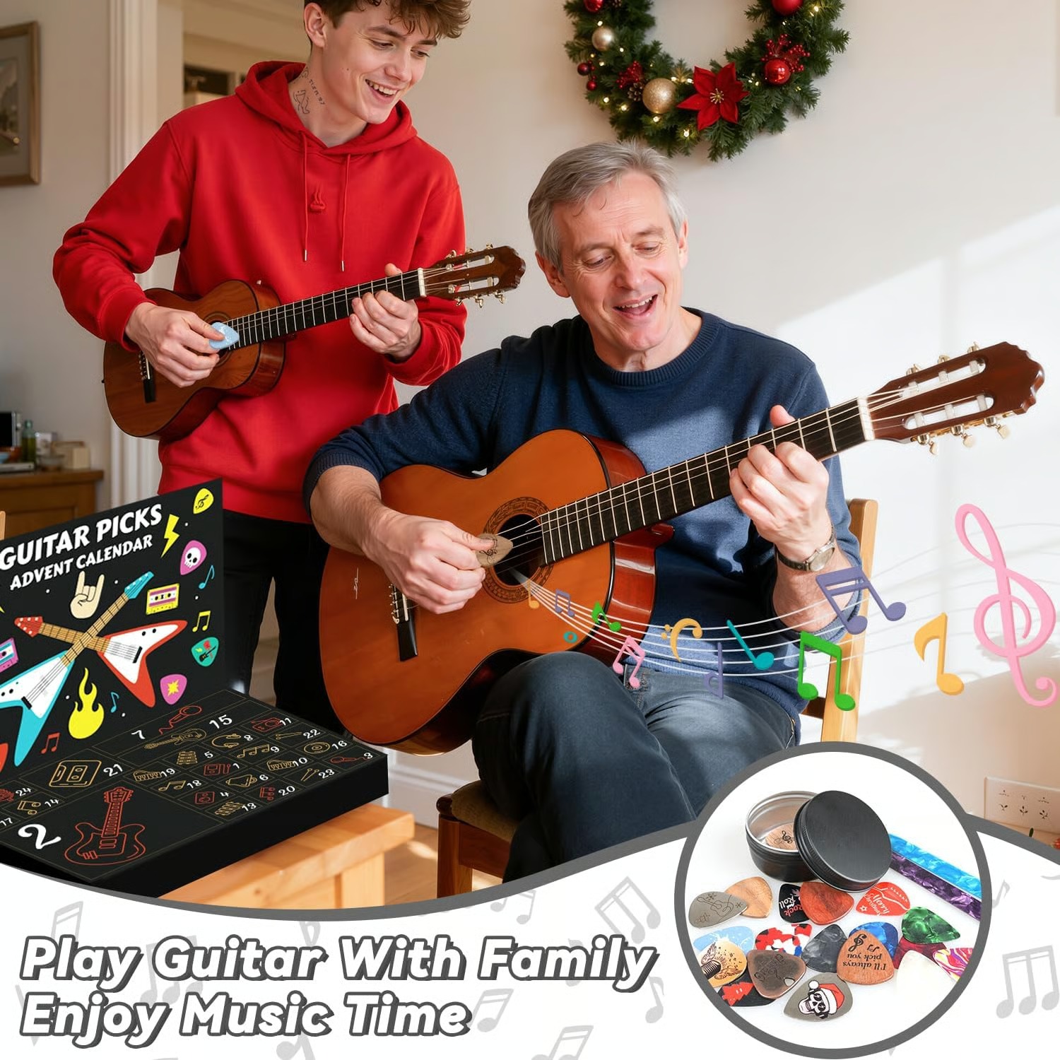 🎄2025 Christmas On Sale🎸Guitar Picks Advent Calendar 2025