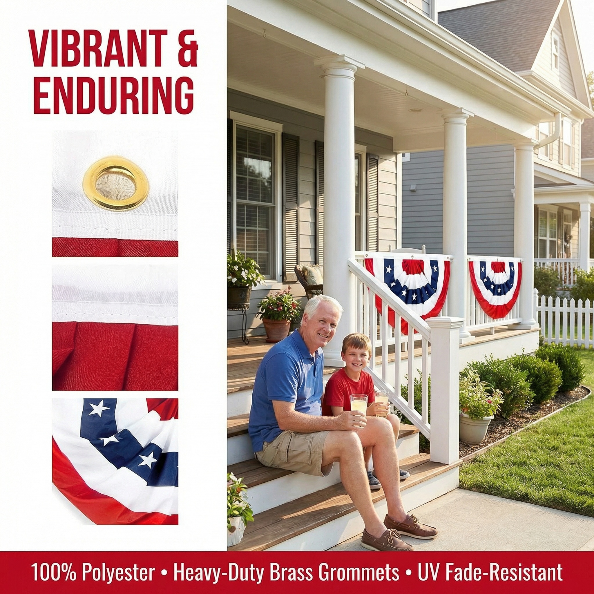 American Bunting Flags Outdoor