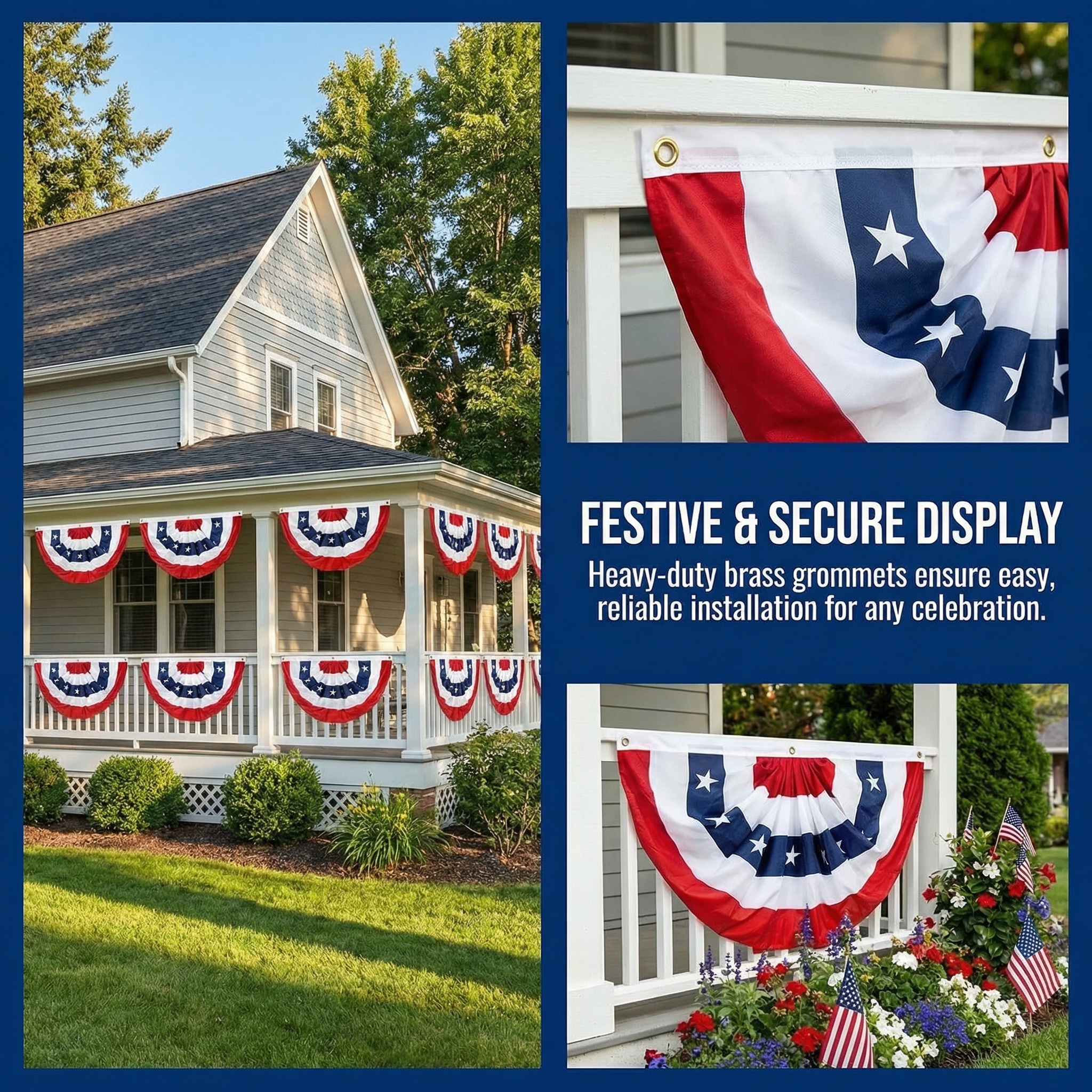 American Bunting Flags Outdoor