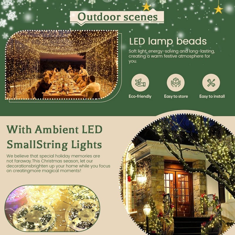 🎄Early Christmas Sale🔥LED Copper Wire Firecracker Light String