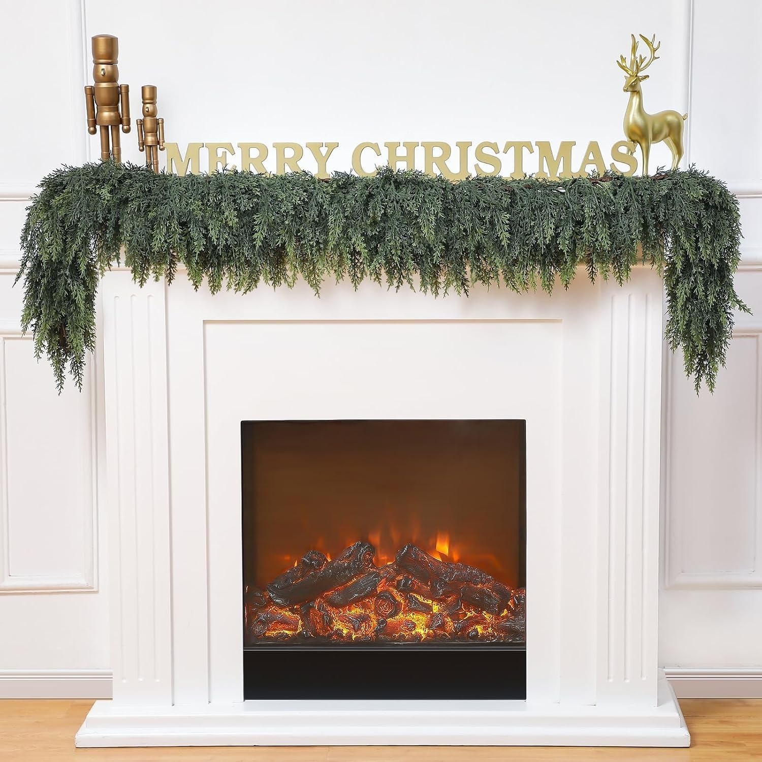 🎄Early Christmas Sale🔥Christmas Artificial Cedar Garland