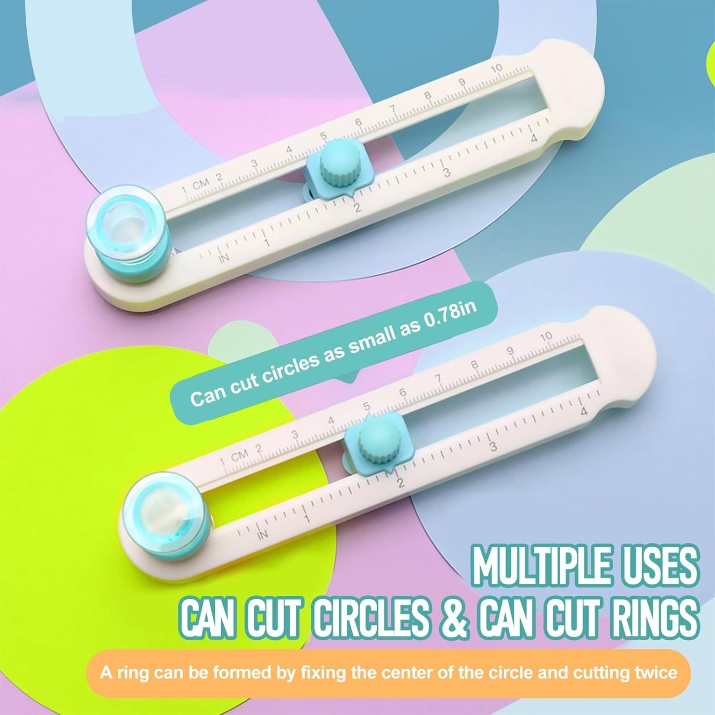 Compact Manual Circle Cutter Tool