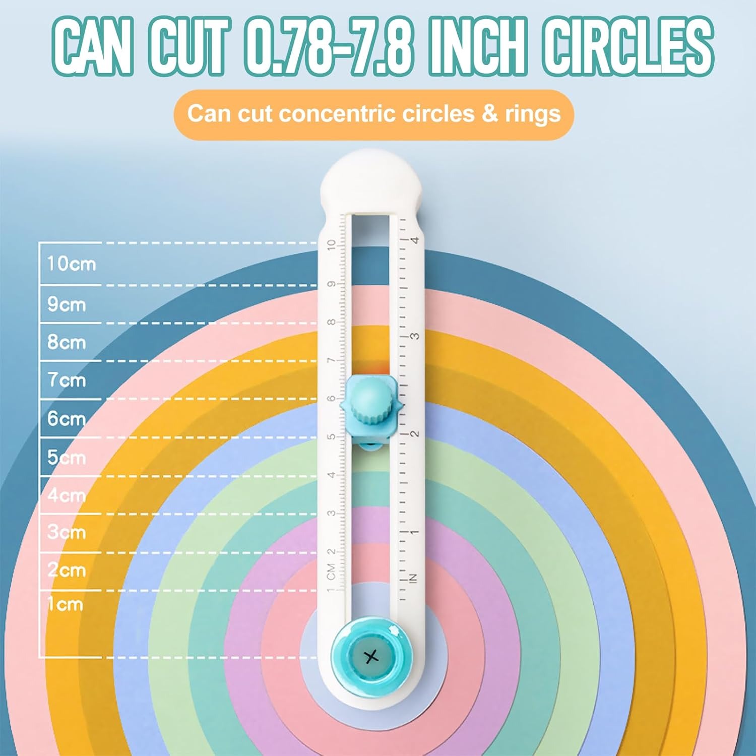 Compact Manual Circle Cutter Tool