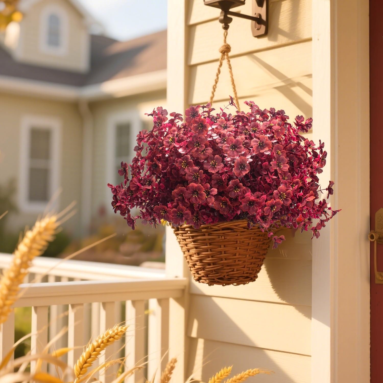 🔥LAST DAY 50% OFF🔥 Artificial Fall Flowers Outdoor ，UV Resistant