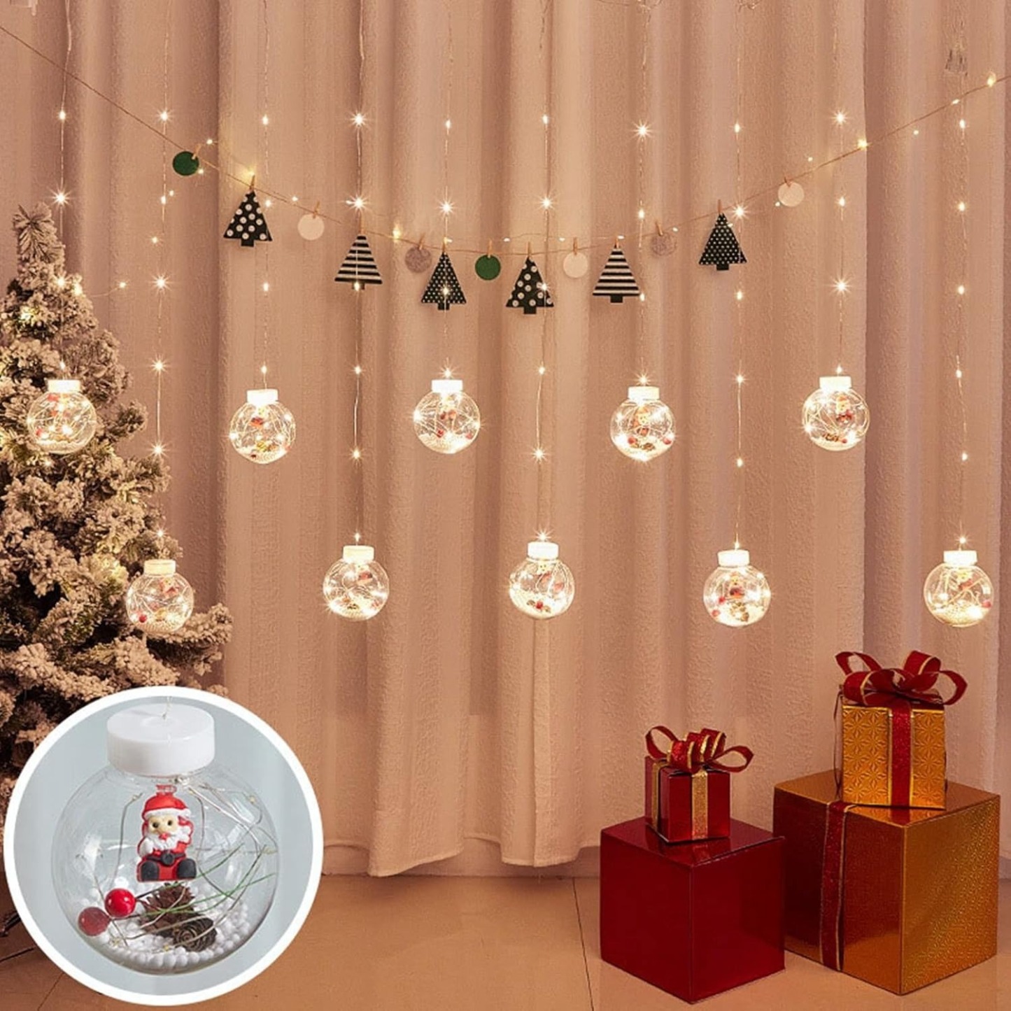🎄Early Christmas Sale🔥10 LED Christmas tree wish ball lights