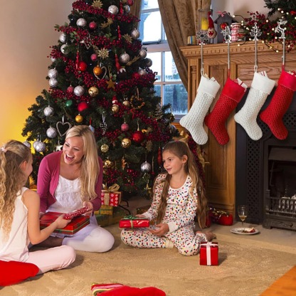 🎄2025 Christmas On Sale🐈Christmas Stocking Holders for Mantle