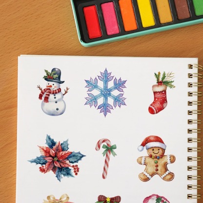 🎄2025 Christmas On Sale🎨Beginner Watercolor Workbook Painting Kit 