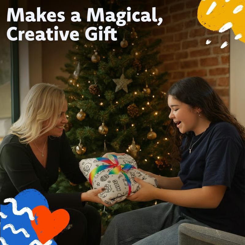 Cozy Color Your Own Hoddlie Blanket