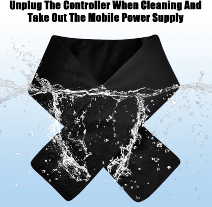 Heated Scarf with 3 Levels Adjustable Temperature