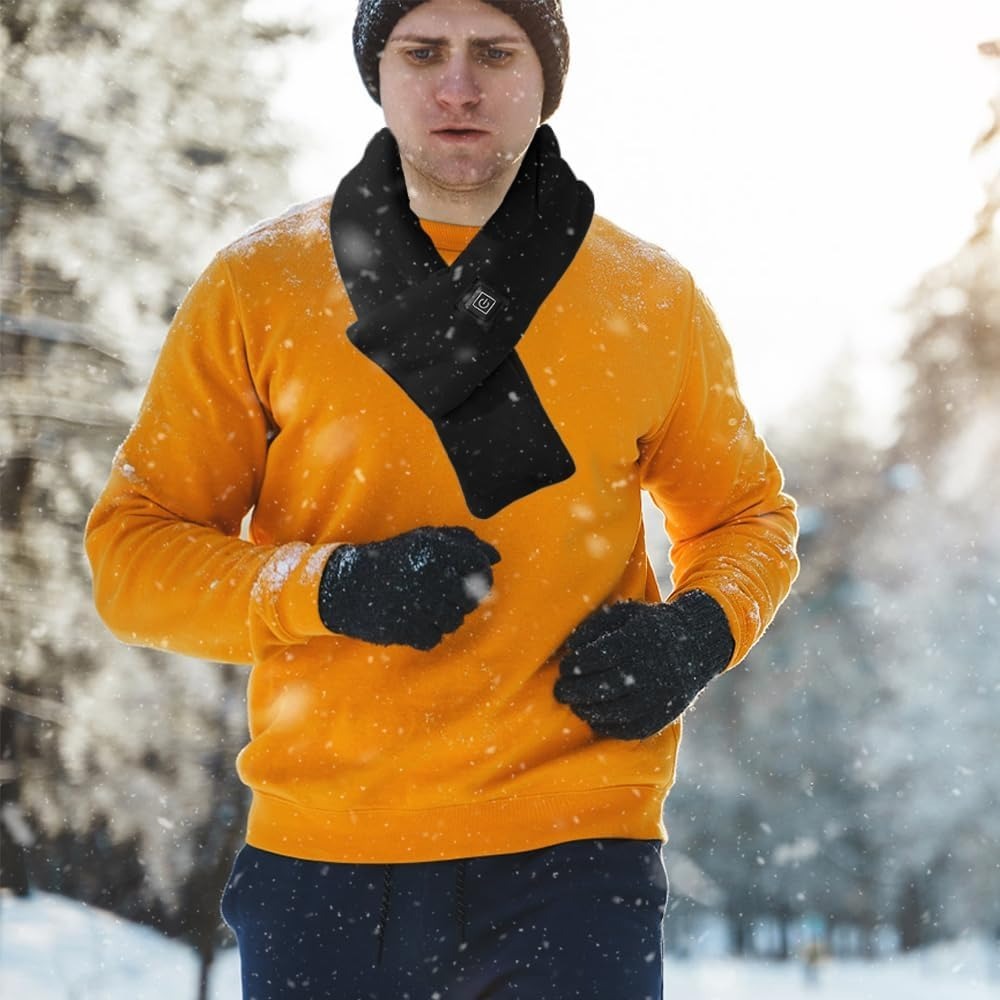 Heated Scarf with 3 Levels Adjustable Temperature