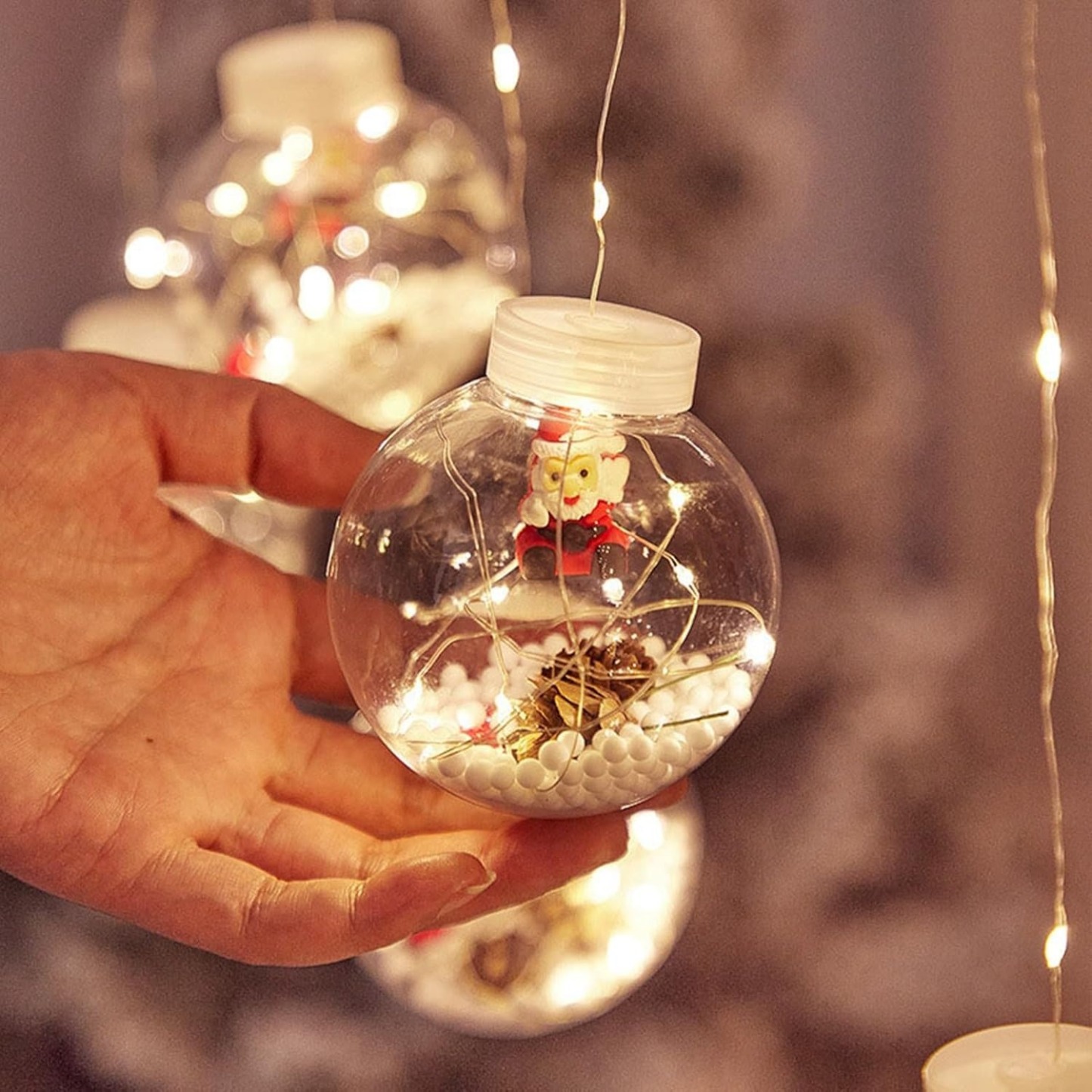 🎄Early Christmas Sale🔥10 LED Christmas tree wish ball lights