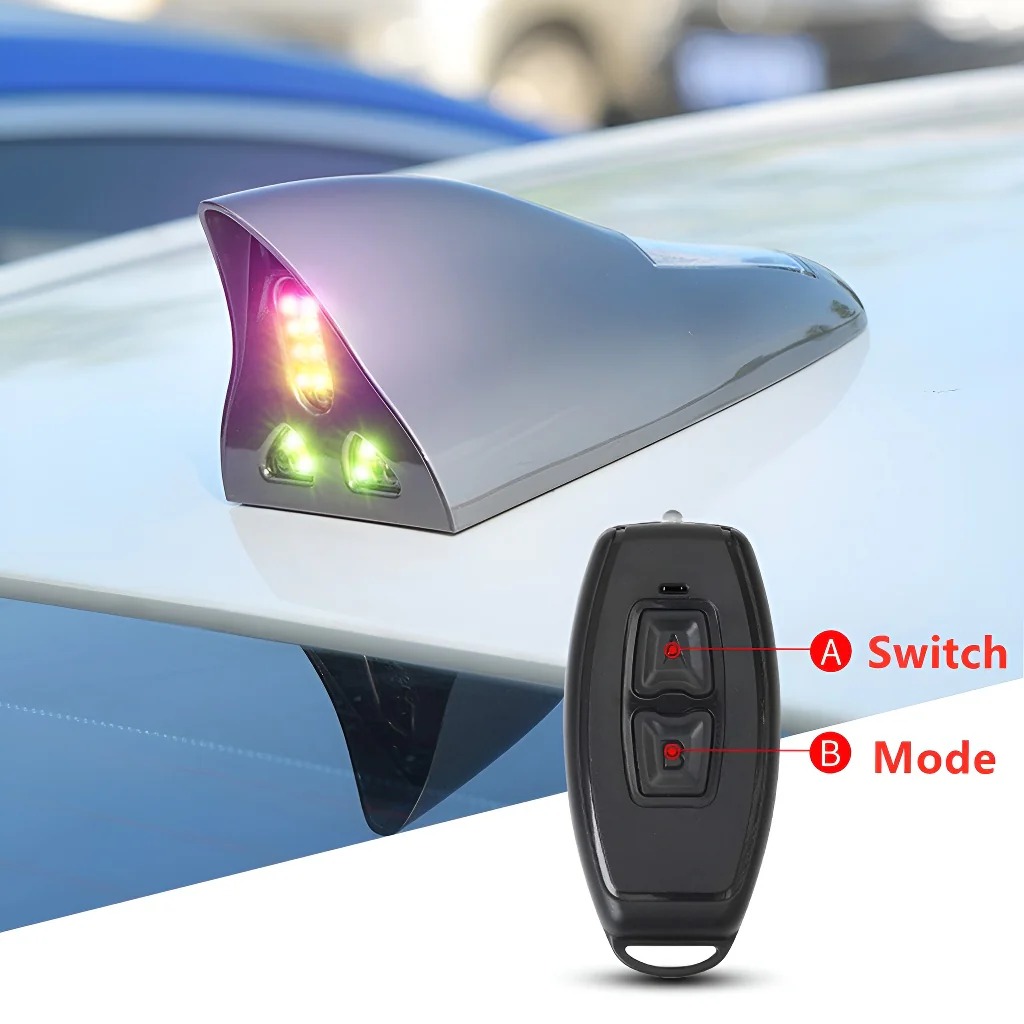 Solar Powered Shark Fin Warning Light