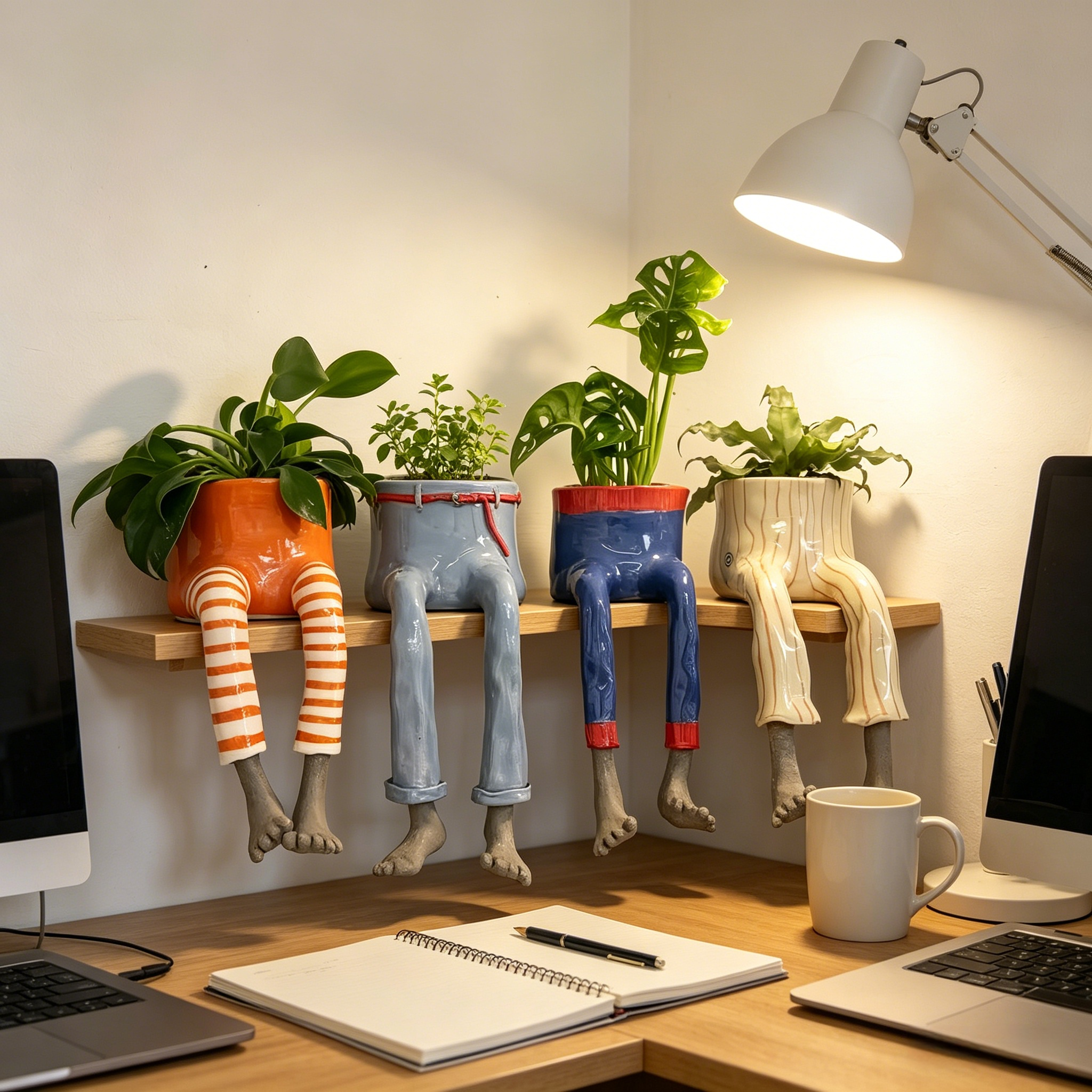 Creative Sitting Planter Collection
