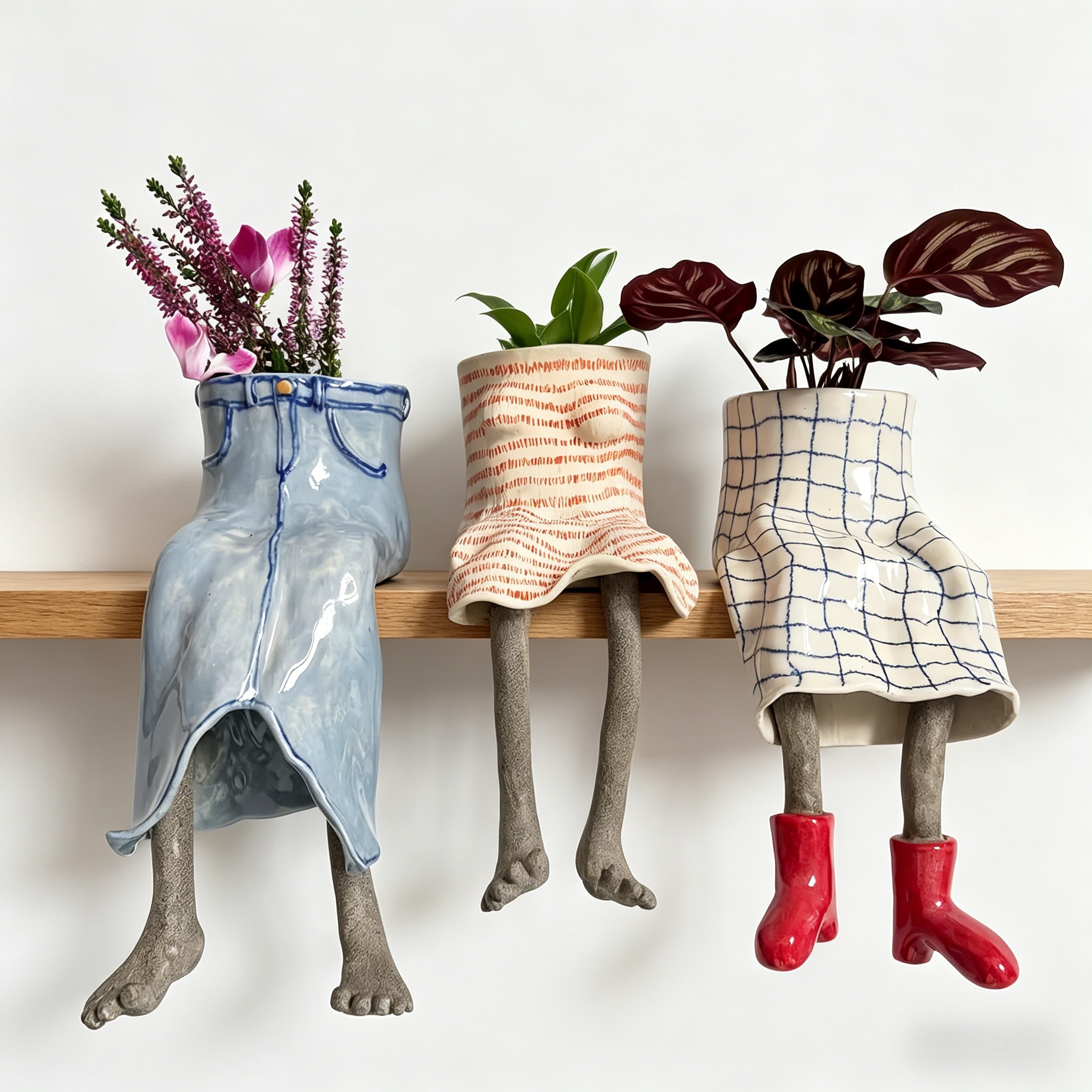 Creative Sitting Planter Collection