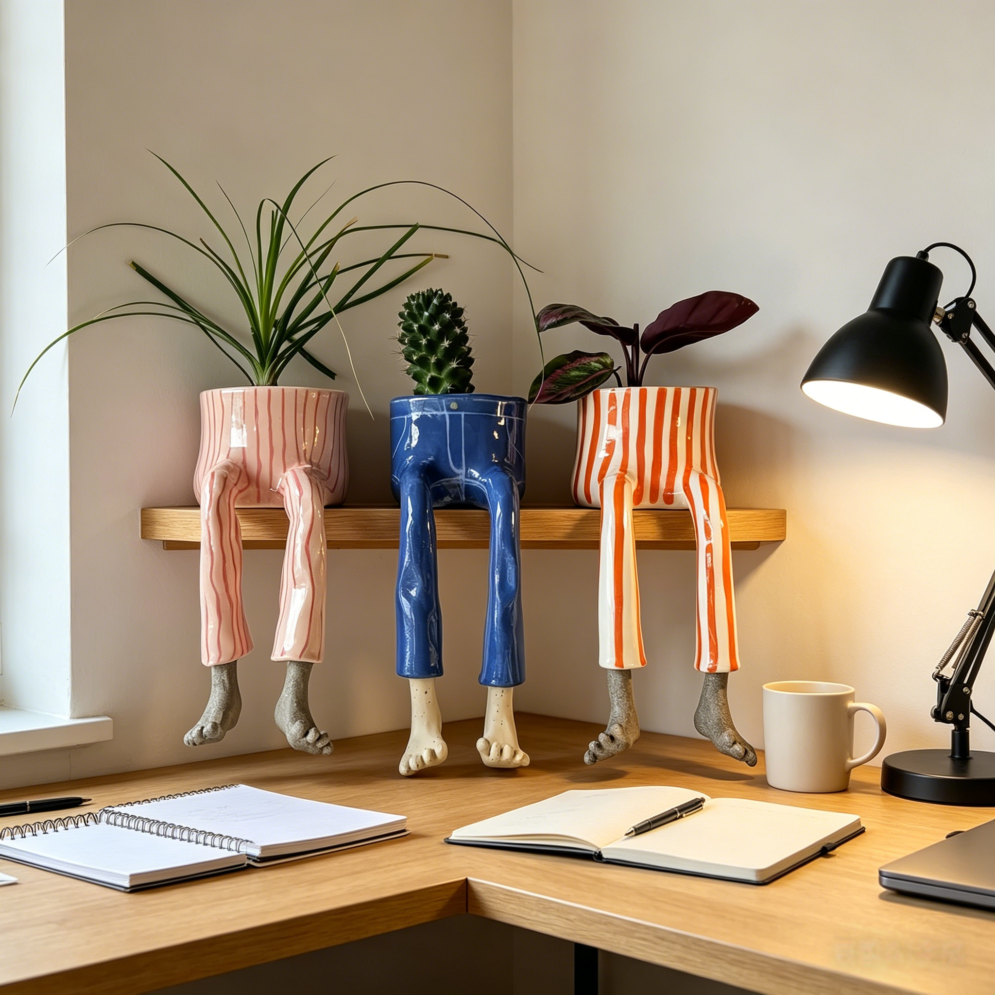 Creative Sitting Planter Collection