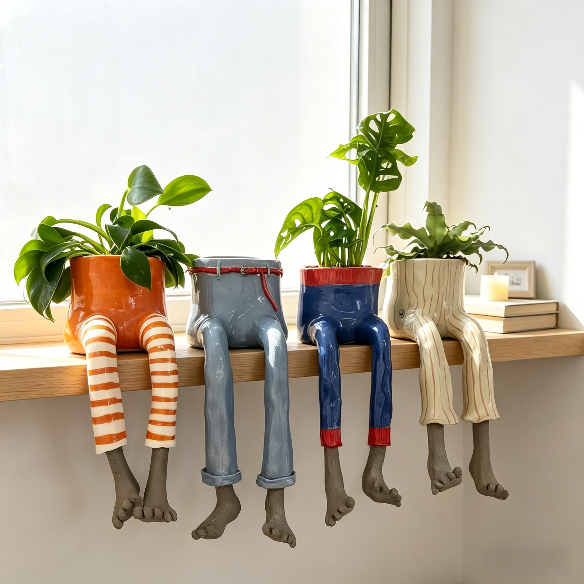 Creative Sitting Planter Collection