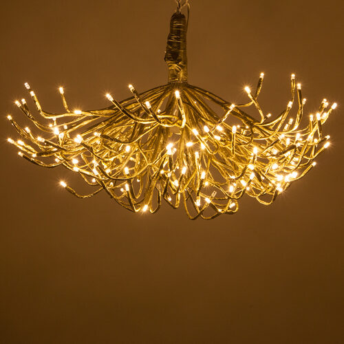 Christmas Starburst Lighted Branches with White LED Twinkle Lights