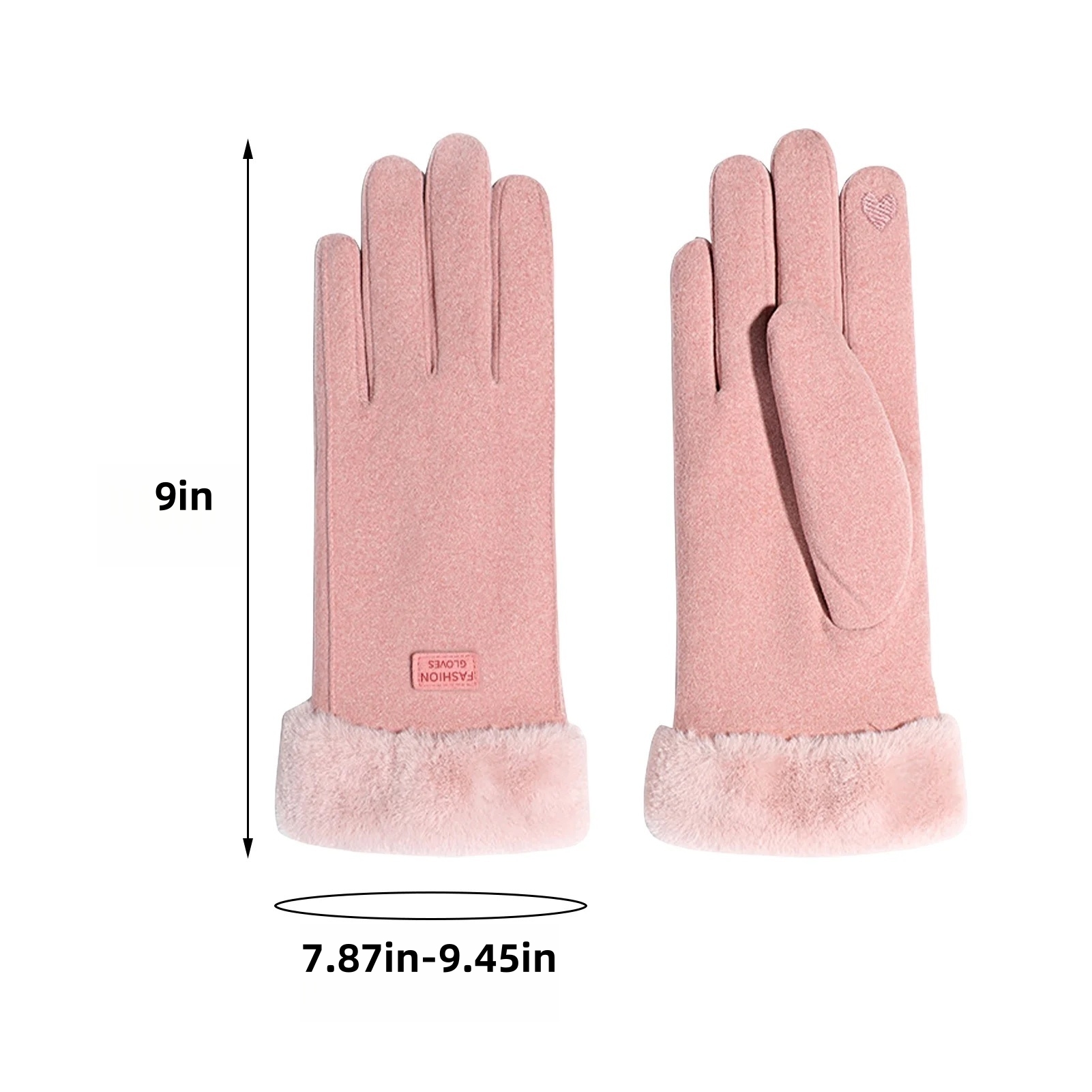 Winter Gloves for Women Warm Touchscreen Gloves